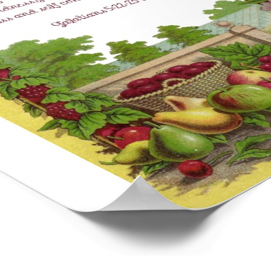 霊の果実 ポスター (角)