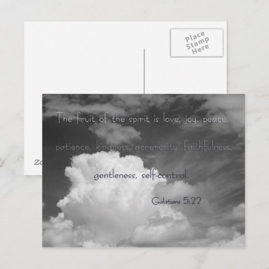 霊の果実 ポストカード (正面/裏面)