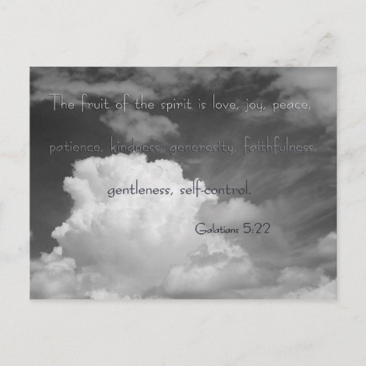 霊の果実 ポストカード (正面)