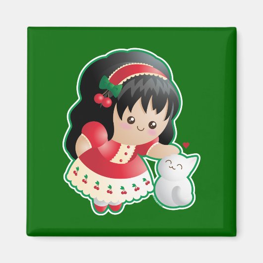 霊の果実:親切 マグネット (正面)