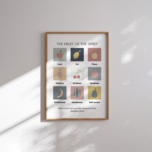 霊モダンのポスターの実 ポスター