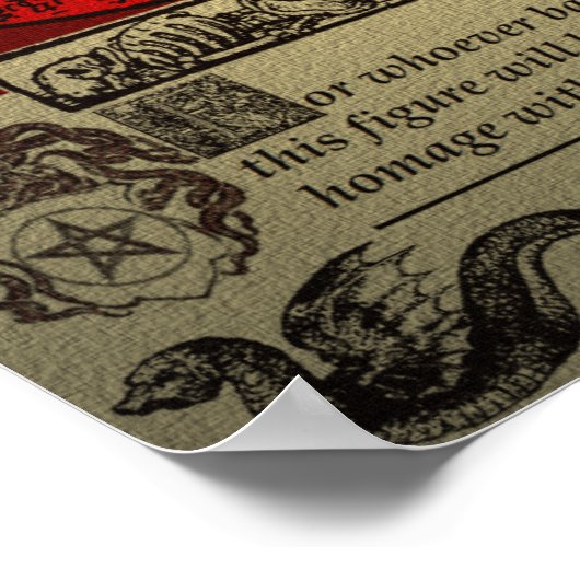 霊印 ポスター (角)