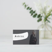 霊媒質透視能力者 名刺 (スタンド正面)