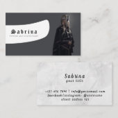 霊媒質透視能力者 名刺 (正面/裏面)