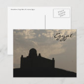 霊廟シルエット ポストカード (正面/裏面)