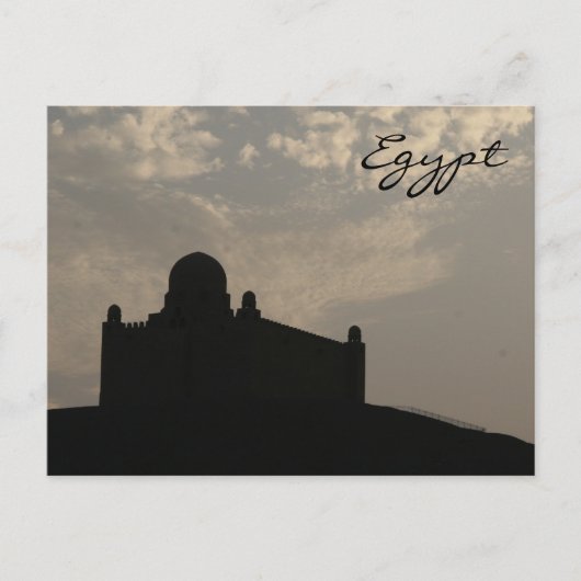 霊廟シルエット ポストカード (正面)