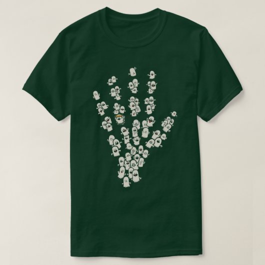 霊指 Tシャツ (デザイン正面)