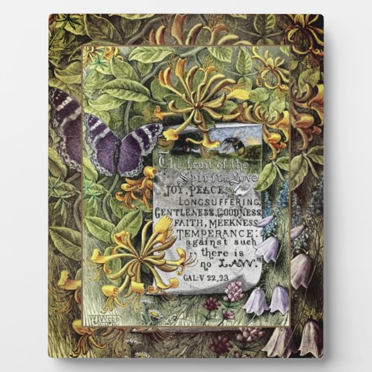 霊板の実 フォトプラーク (正面)