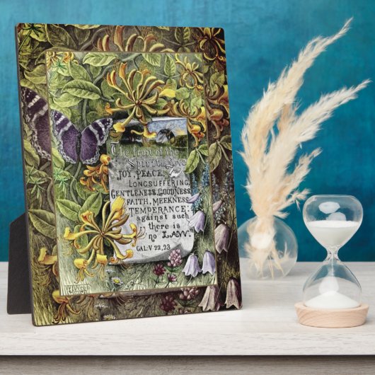 霊板の実 フォトプラーク (側面)