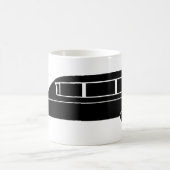 霊柩車 コーヒーマグカップ (中央)