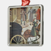 霊柩車 メタルオーナメント (左)