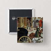 霊柩車 缶バッジ (正面&裏面)