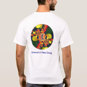 霊気のための漢字 Tシャツ (裏面)