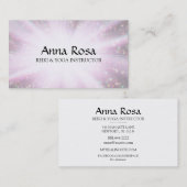 *~*霊気のエネルギー修復光線虹の輝き 名刺 (正面/裏面)