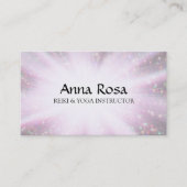 *~*霊気のエネルギー修復光線虹の輝き 名刺 (正面)