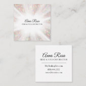 *~*霊気のエネルギー修復光線軽量作業員 スクエア名刺 (正面/裏面)