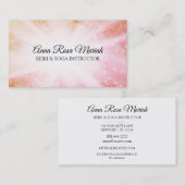 *~*霊気のエネルギー回復の光線が輝く 名刺 (正面/裏面)