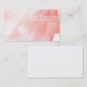 霊気のヨガの日曜日のオレンジ色のライトのヨガの名刺 名刺 (正面/裏面)