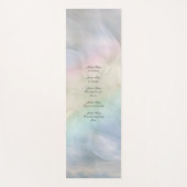 霊気の主義の花の曼荼羅のデザイン ヨガマット (正面)