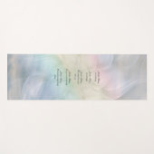 霊気の主義の花の曼荼羅のデザイン ヨガマット (正面(横))