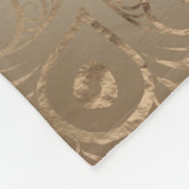 霊気の主義-霊気の教訓の金薄い フリースブランケット (角)