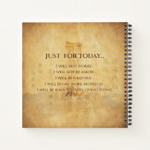 霊気の原則 – 霊気の戒律 ノートブック (裏面)