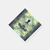 霊気の原則 – 霊気の教訓 スタンダードカクテルナプキン (角)