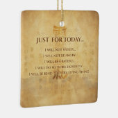 霊気の原則-霊気の方針 セラミックオーナメント (右)