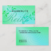 霊気の名刺 名刺 (正面/裏面)