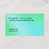 霊気の名刺 名刺 (裏面)