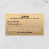 霊気の名刺 名刺 (裏面)