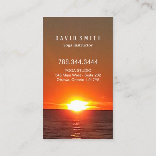 霊気の名刺 名刺 (裏面)