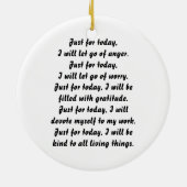 霊気の教訓 セラミックオーナメント (裏面)