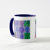 霊気の治療のシンボルや象徴12のHavenlyの青 マグカップ (正面左)