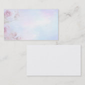 霊気の神秘的なライトは名刺できました 名刺 (正面/裏面)