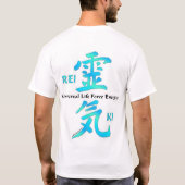 霊気の記号 Tシャツ (裏面)
