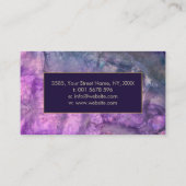 霊気の象徴と手と金ゴールド  名刺 (裏面)