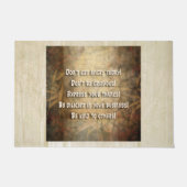 霊気のUsuiの主義 + あなたのbackgr。 及びアイディア ドアマット (正面)