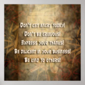 霊気のUsui原則 ポスター (正面)