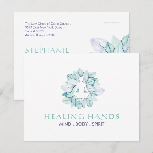 霊気はがき ポストカード (正面/裏面)