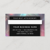 霊気エネルギー作業チャクラライトワーカープロフェッショナル 予約カード (裏面)