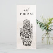 霊気エネルギー治療者贈与証書 (スタンド正面)