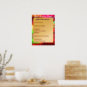 霊気カルナヒーリングマスターのシンボル ポスター (キッチン)