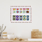 霊気カルナヒーリングマスターのシンボル ポスター (キッチン)