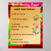 霊気カルナヒーリングマスターのシンボル ポスター (正面)