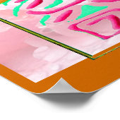 霊気カルナ：ヴィンテージスタイルアートシンボル ポスター (角)