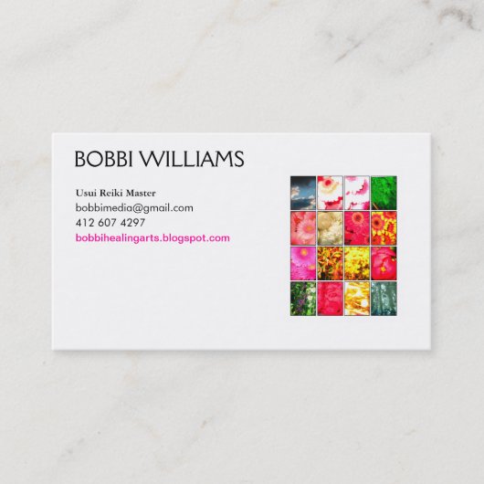 霊気カード 名刺 (正面)