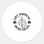 霊気ギフトアイディア |霊気マスター精神性 ラウンドシール (正面)