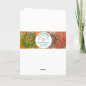 霊気グリーティングカード カード (裏面)