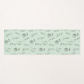 霊気シンボルパターン – 霊気修復 ヨガマット (正面(横))